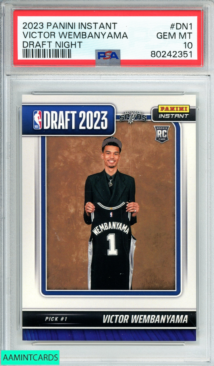 無料発送 2023 PANINI INSTANT VICTOR WEMBANYAMA #DN1 DRAFT NIGHT RC その他