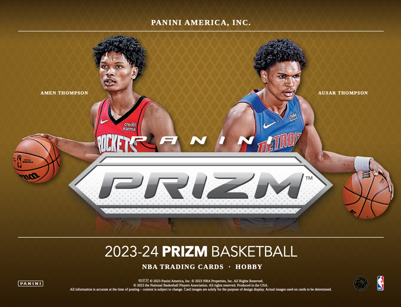 2023/24 Panini Prizm Basketball Hobby Box 2023/24 Panini Prizm Basketball Hobby Box