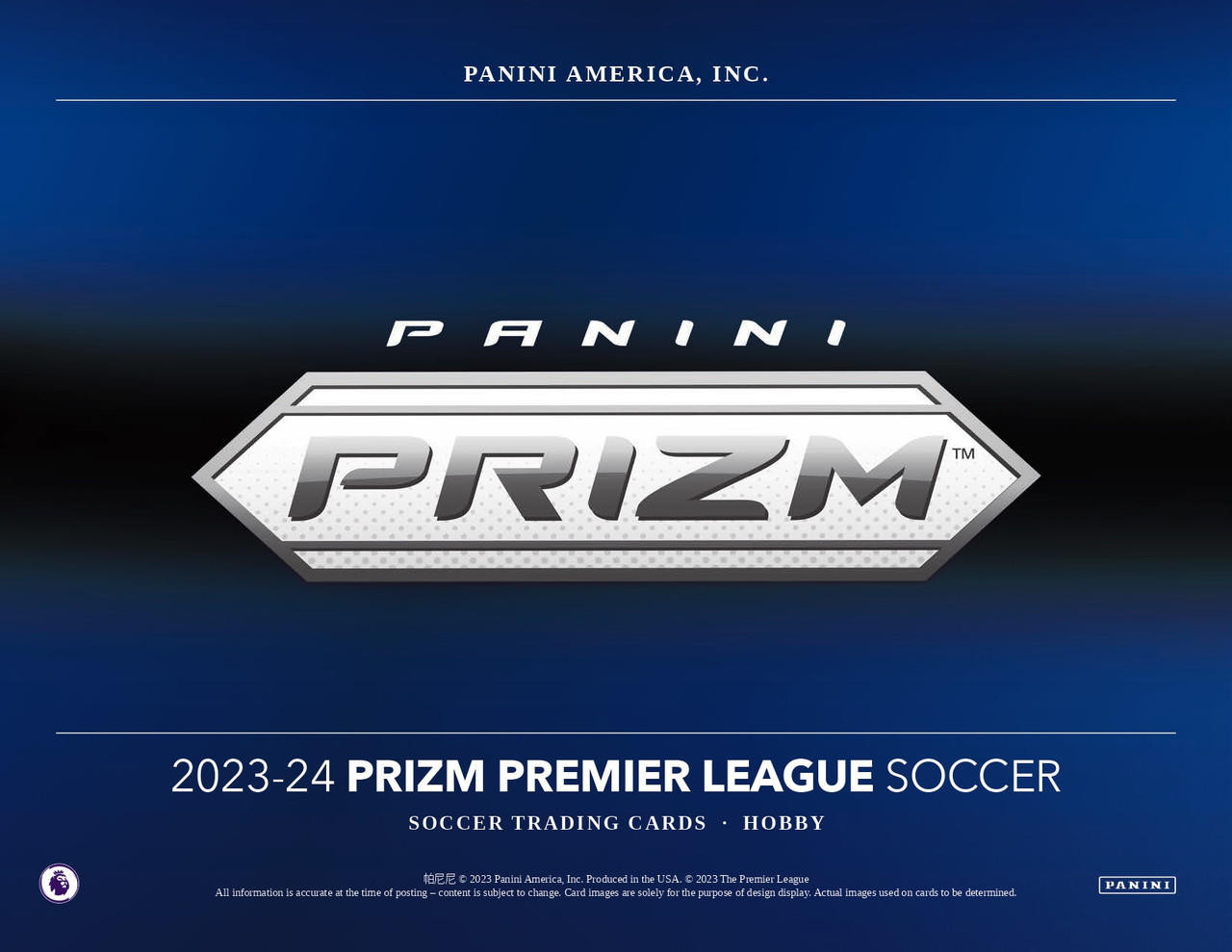 Panini Prizm EPL Premier League Soccer (fútbol) 2022-23 - 24 cartas  coleccionables en total