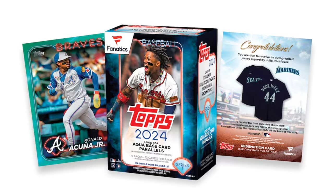 2024 Topps Series 1 Baseball Fanatics Exclusive Value Box