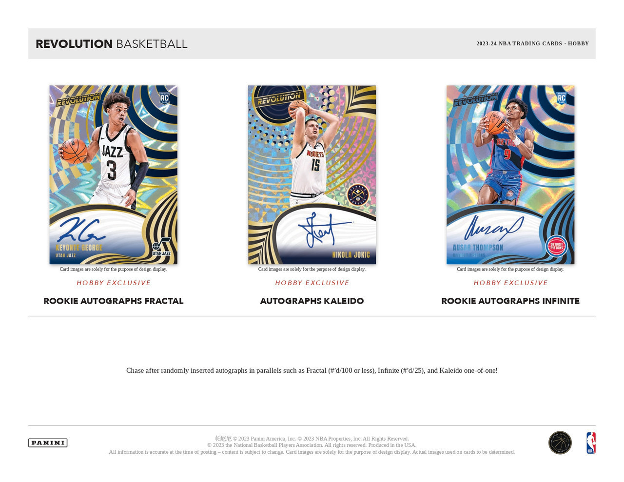 2023-24 Panini Revolution Basketball Hobby Box