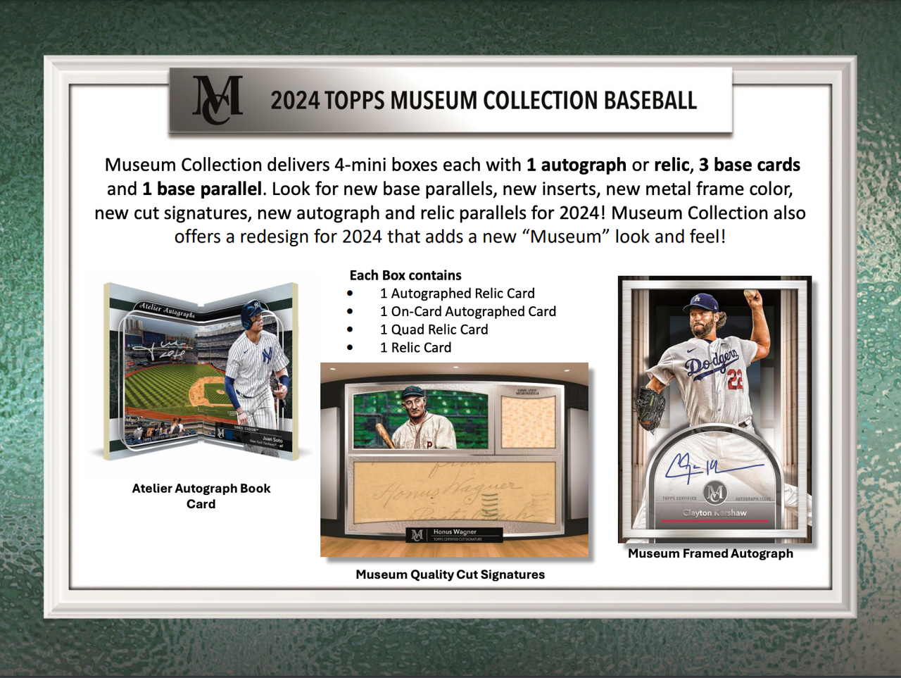 2024 Topps Museum Collection Baseball 大谷翔平 Shohei Ohtani Gold 