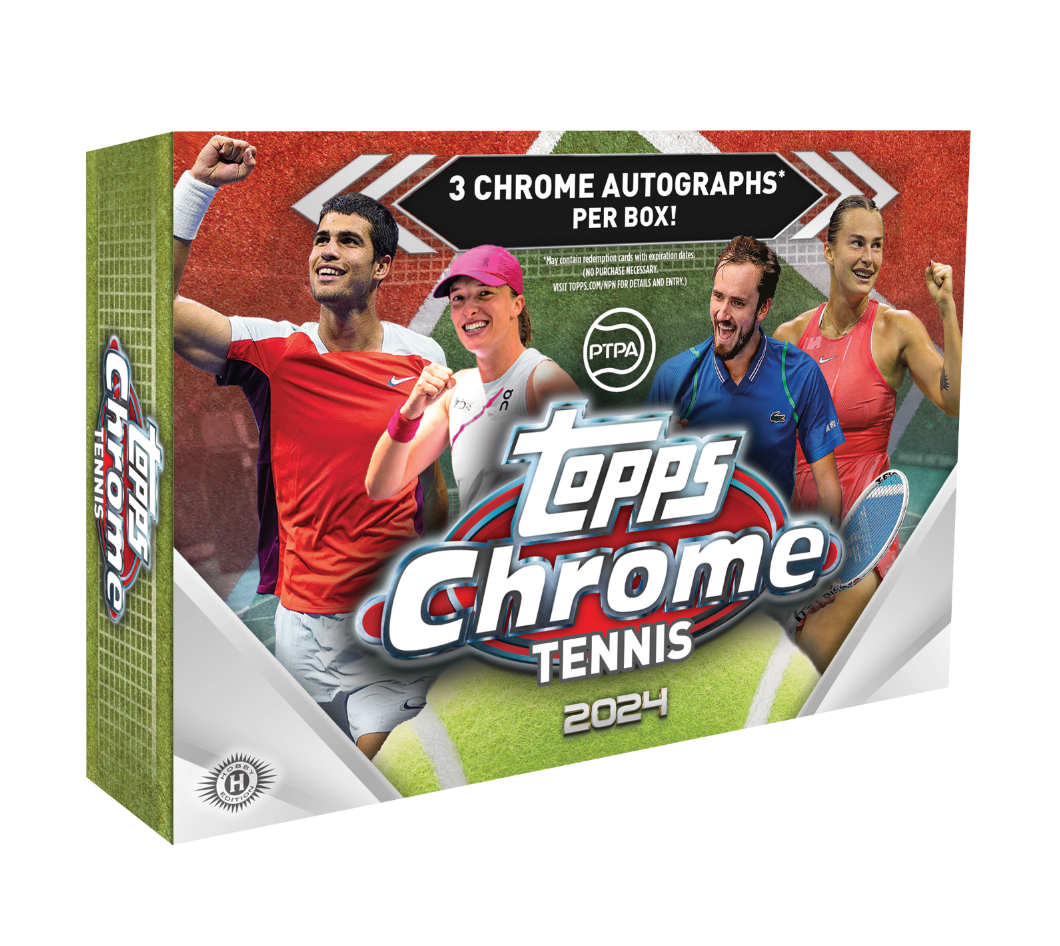 2024 Topps Chrome Tennis Breaker's Delight Case