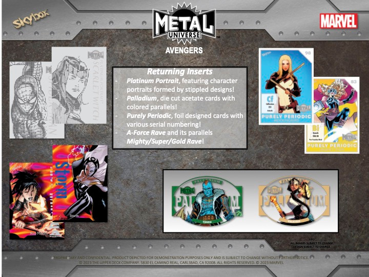 marvel metal booster box Super Heroes %20Marvel%20Metal%20Universe%20Avengers%20Trading%20Cards%20merges%20throwback%20inspiration%20with%20new%20thematic%20designs%20and%20technology%20to%20showcase%20fan%20favorite%20characters%20from%20the%20Marvel%20Avengers%20Publishing%20Universe! Skybox Avengers Metal Universe Trading