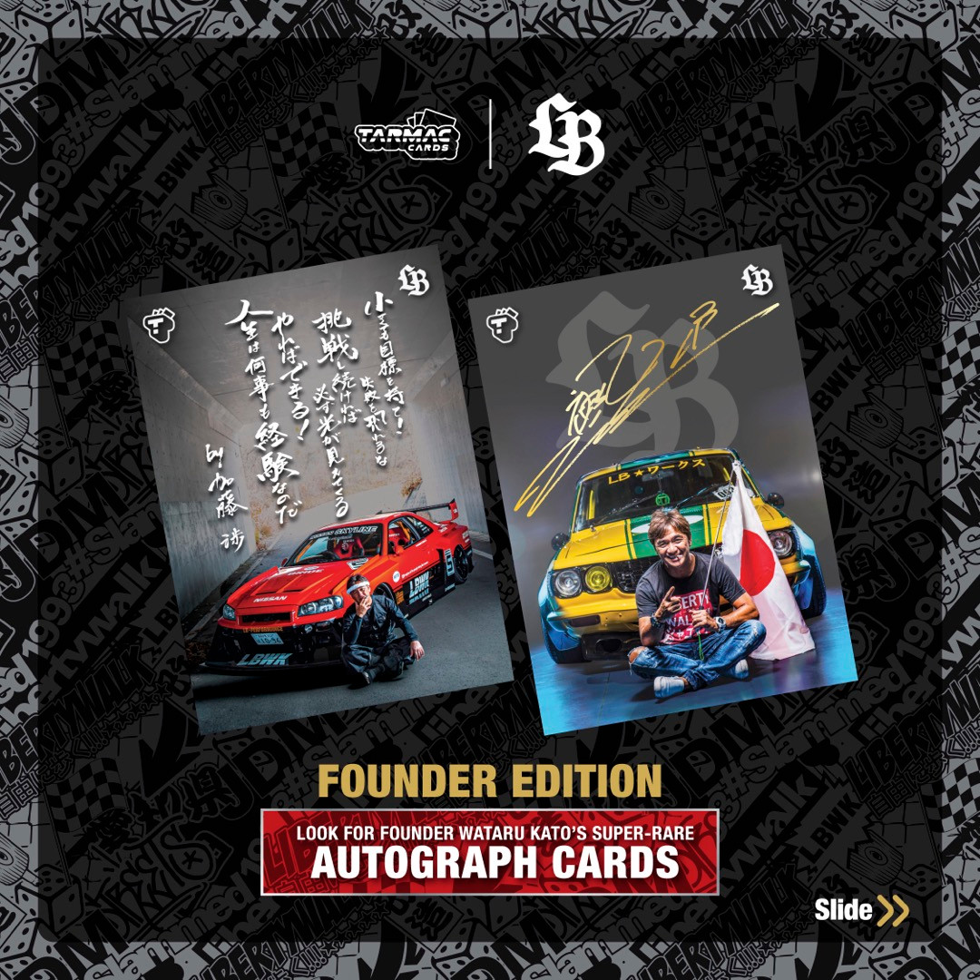 Tarmac Cards Liberty Walk Volume 01 Box