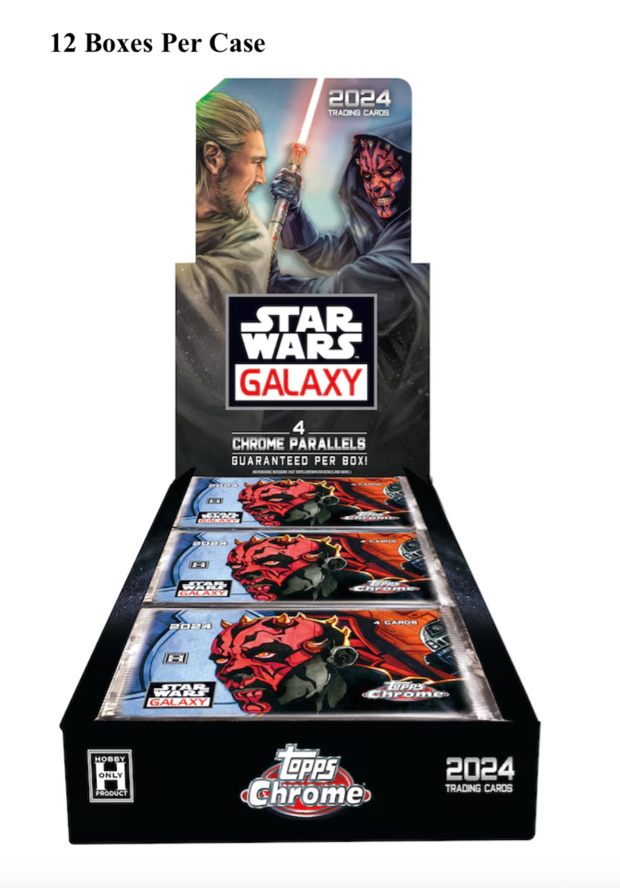 2024 Topps Star Wars Chrome Galaxy Hobby Case