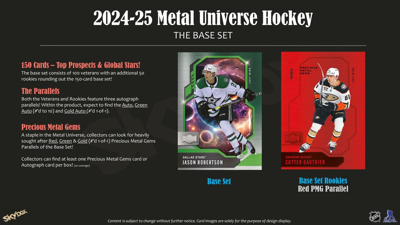 2024/25 Upper Deck Skybox Metal Universe Hockey Hobby Box