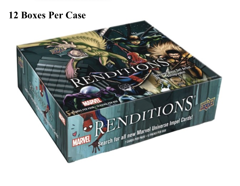 2024 Upper Deck Marvel Renditions Spider-Man Hobby Box main image 0