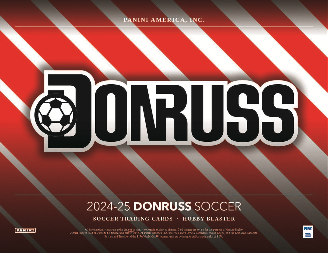 2024/25 Panini Donruss Soccer Hobby Blaster Box