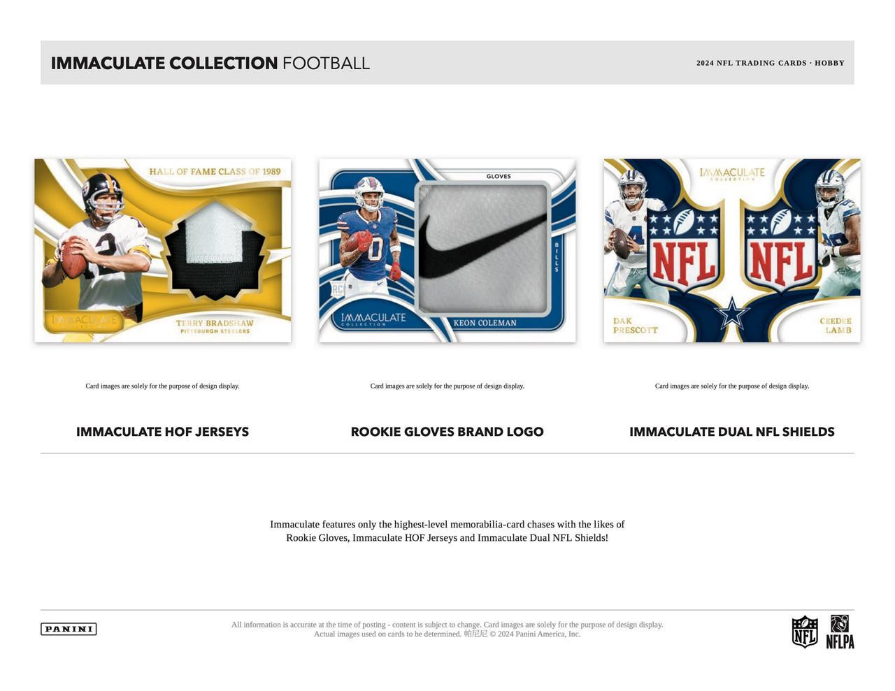 2024 Panini Immaculate Football Hobby Case
