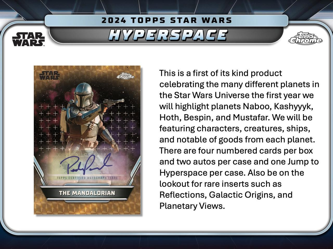 2024 Topps Star Wars Hyperspace Hobby Box