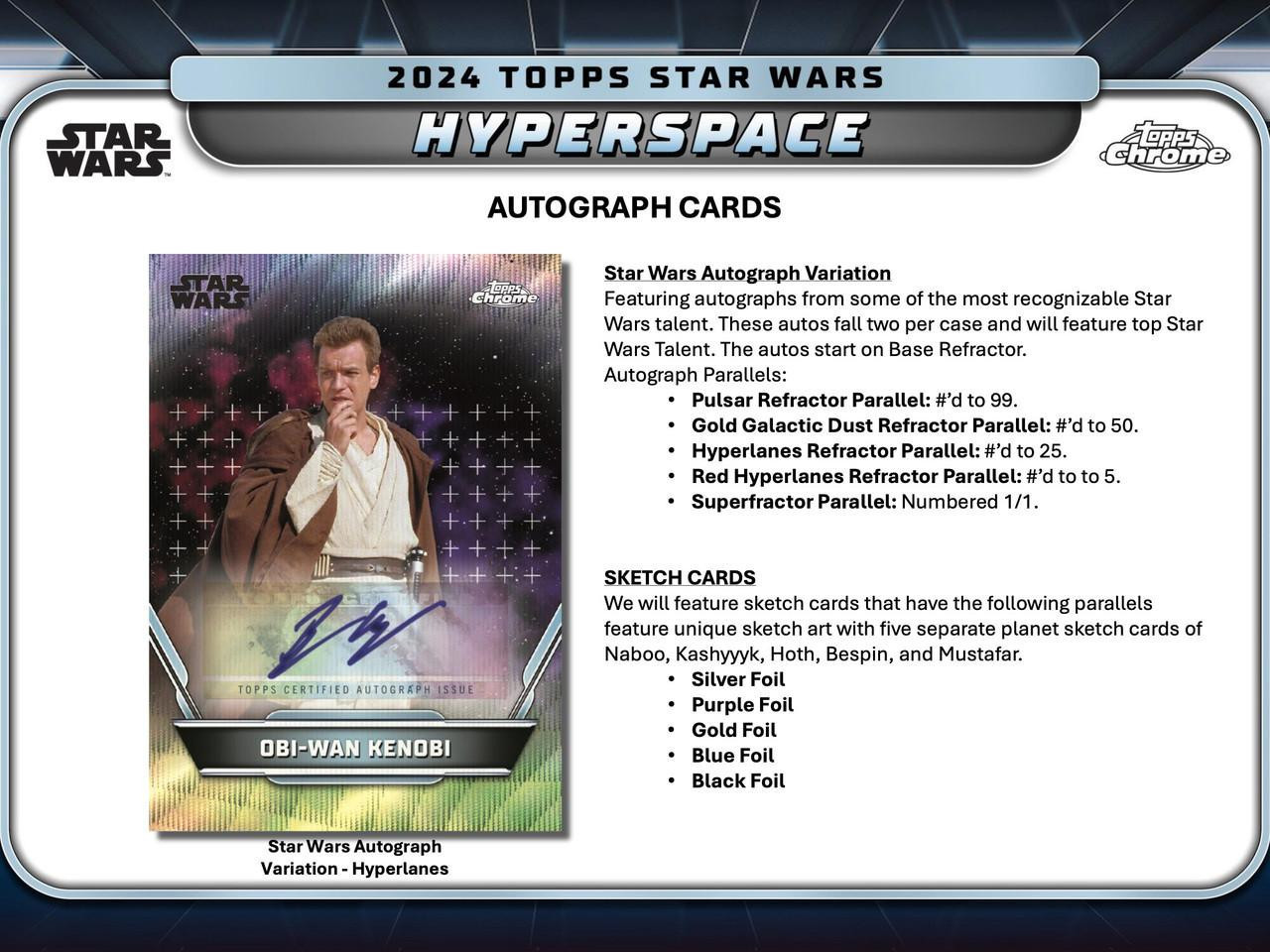 2024 Topps Star Wars Hyperspace Hobby Box