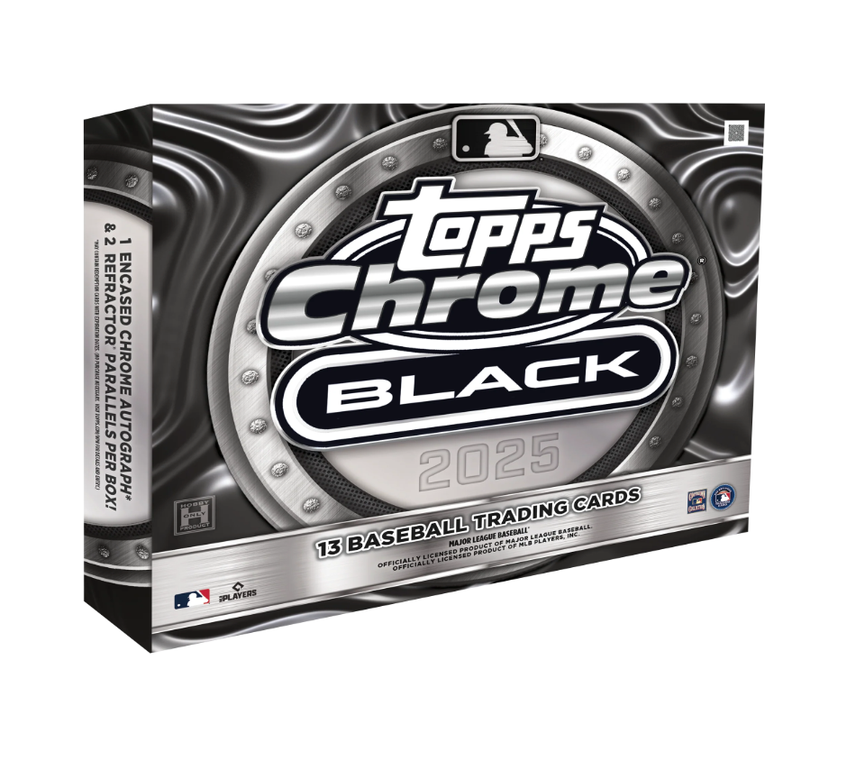2025 Topps Chrome Black Baseball Hobby Box