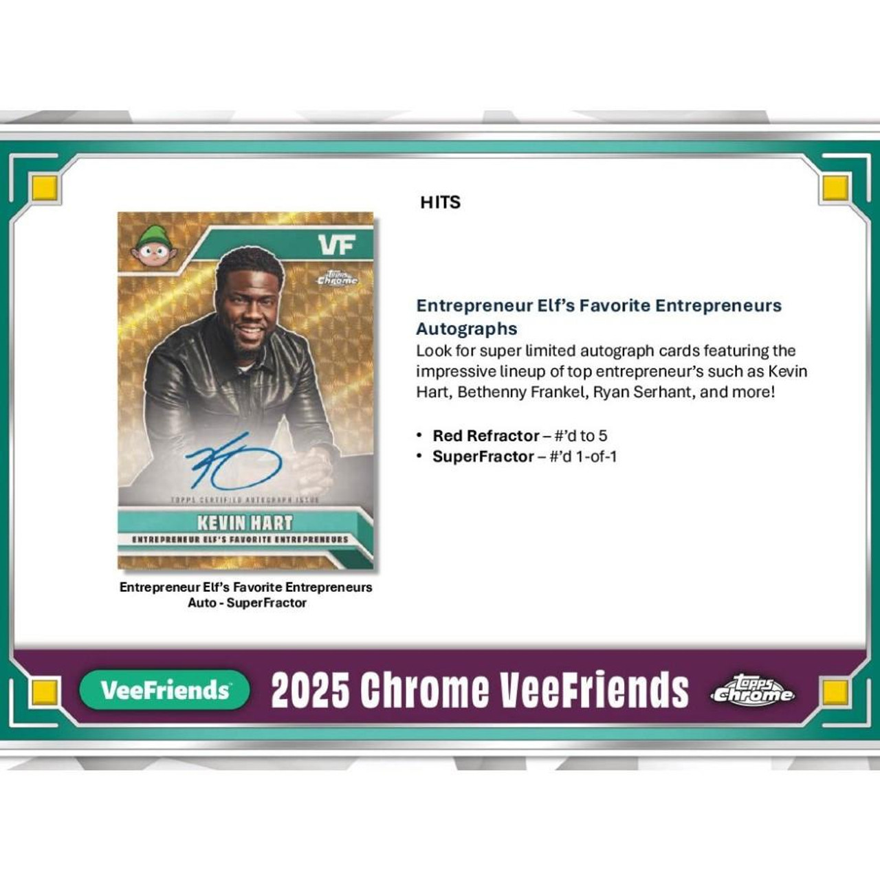 2025 Topps VeeFriends Chrome Blaster Case