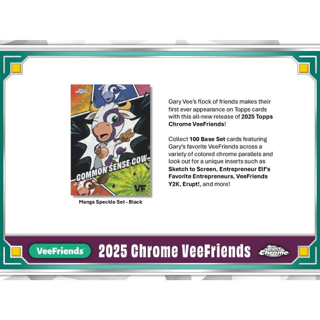 2025 Topps VeeFriends Chrome Blaster Case