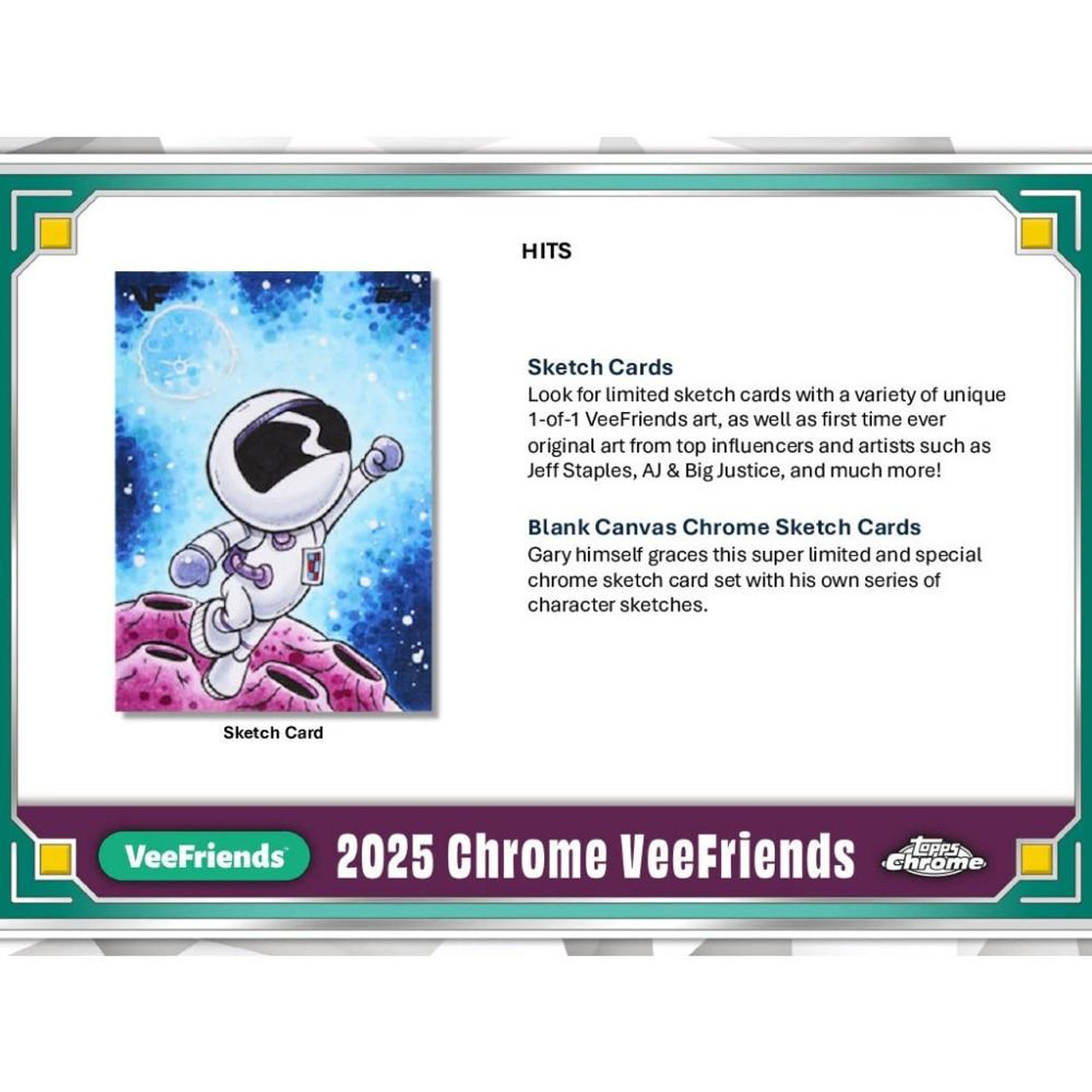 2025 Topps VeeFriends Chrome Blaster Case