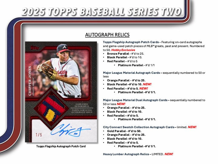2025 Topps Series 2 Baseball Jumbo Box