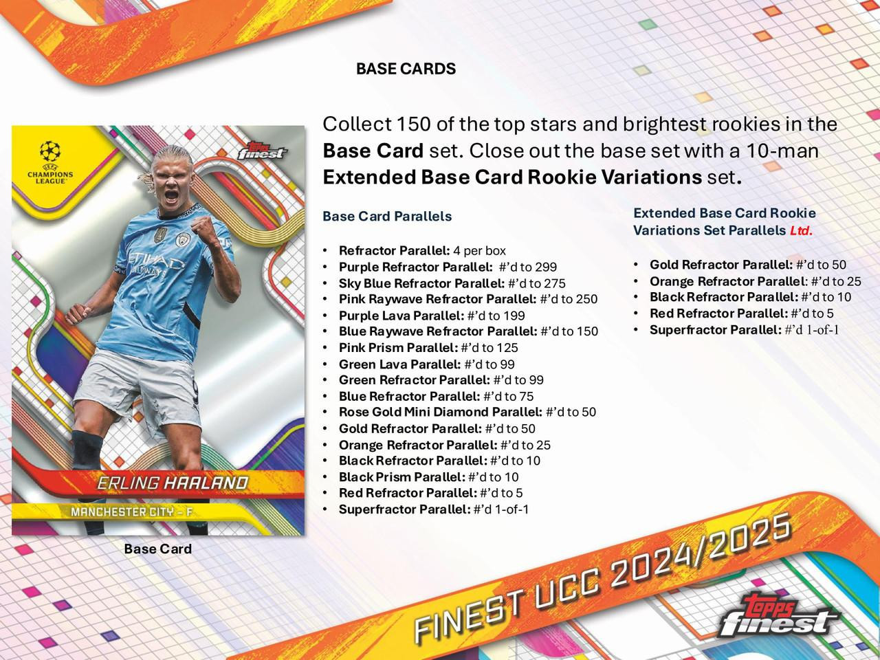 2024/25 Topps UEFA Club Competitions Finest Soccer Hobby Box