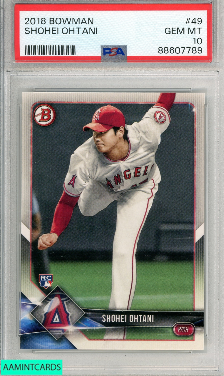 【ファッション好きが選ぶ人気ブランドランキング】 BOWMAN 2018 SHOHEI ROOKIE RC MT GEM 10 PSA #49 OHTANI その他