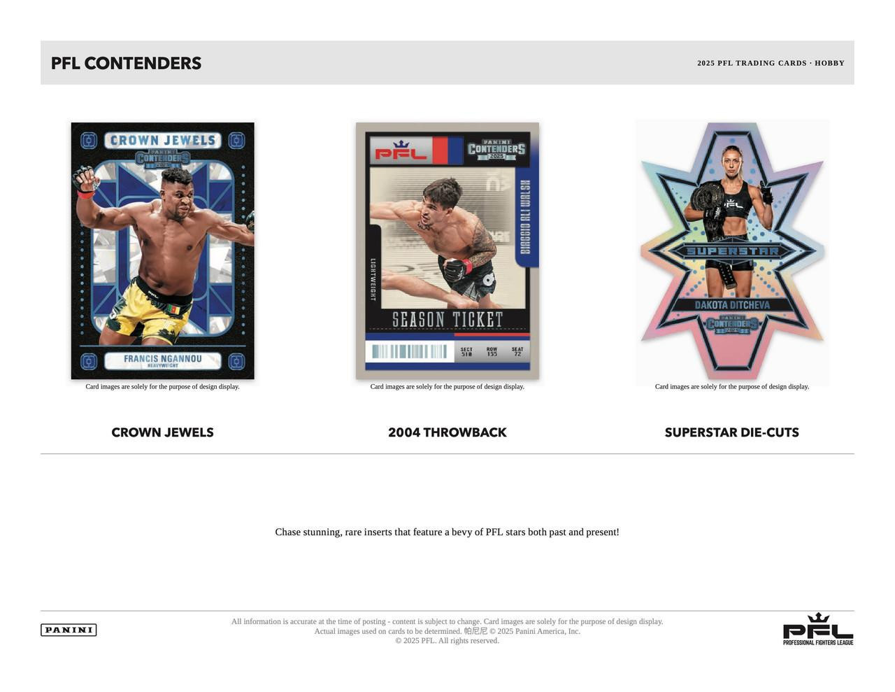 パニーニ PFL PFL Trading Cards - Collect Your Favorite MMA
