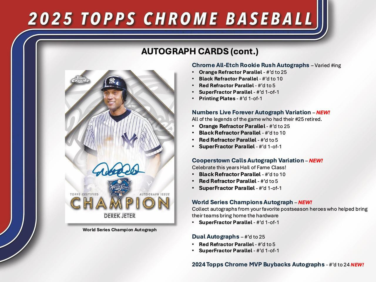 2025 Topps Chrome Baseball Breaker's Delight Box