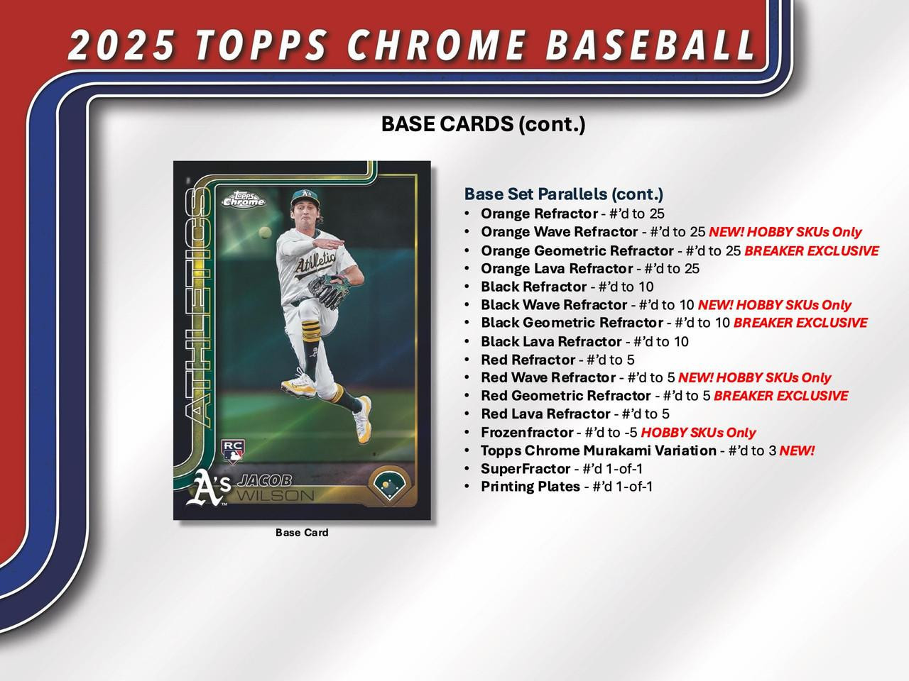 2025 Topps Chrome Baseball Breaker's Delight Box