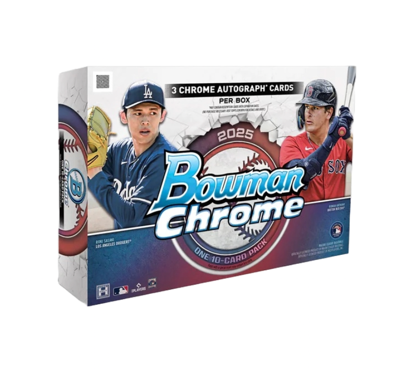 2025 Bowman Chrome Baseball Breakers Delight Box