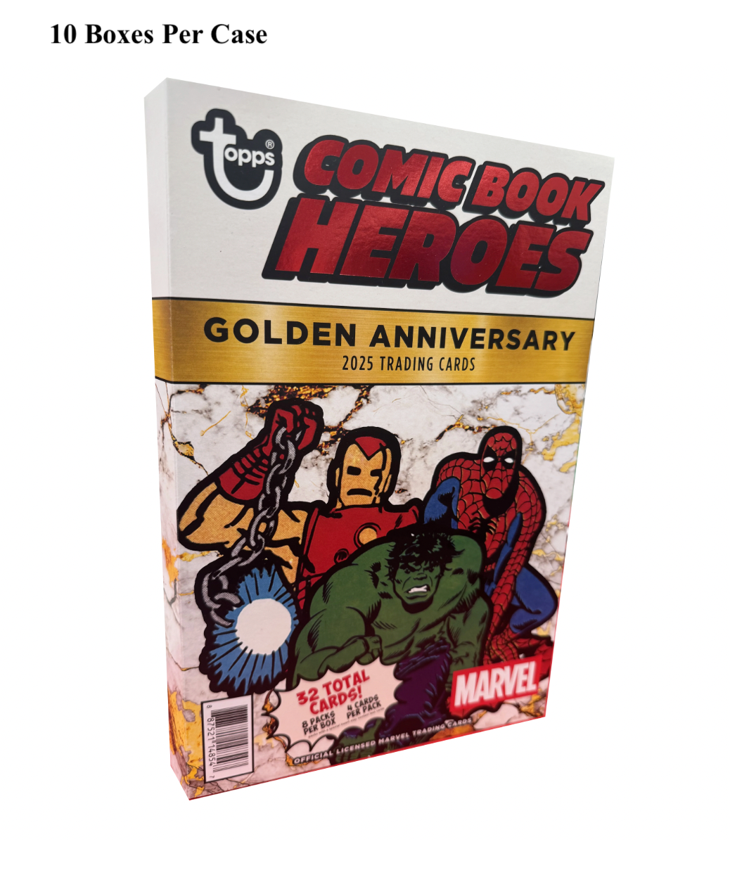 2025 Topps Marvel Comic Book Heroes 1975 Golden Anniversary Case