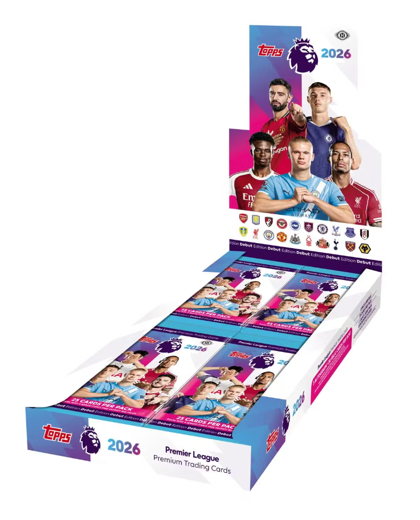 2026 Topps Premier League Soccer Hobby Box