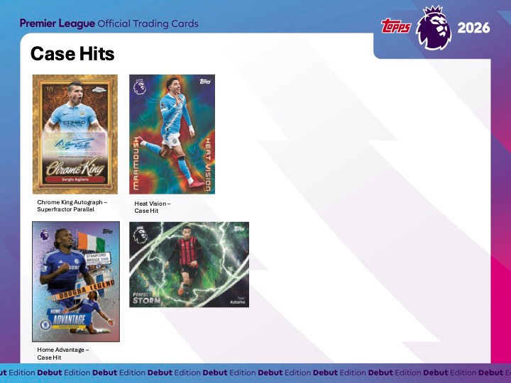 2026 Topps Premier League Soccer Hobby Box
