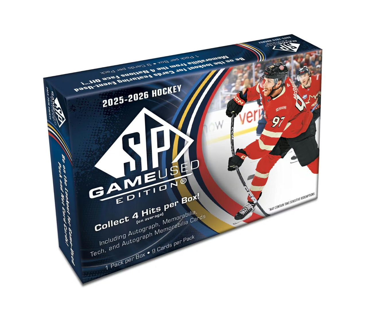 2025/26 Upper Deck SP Game Used Hockey Hobby Box