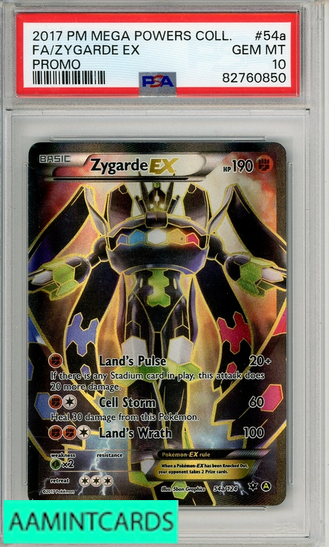 メガジガルデex SAR PSA10 MEGA ZYGARDE EX Mega Zygarde ex SR 097/080 Nihil Zero M3 2026 Pokemon Card