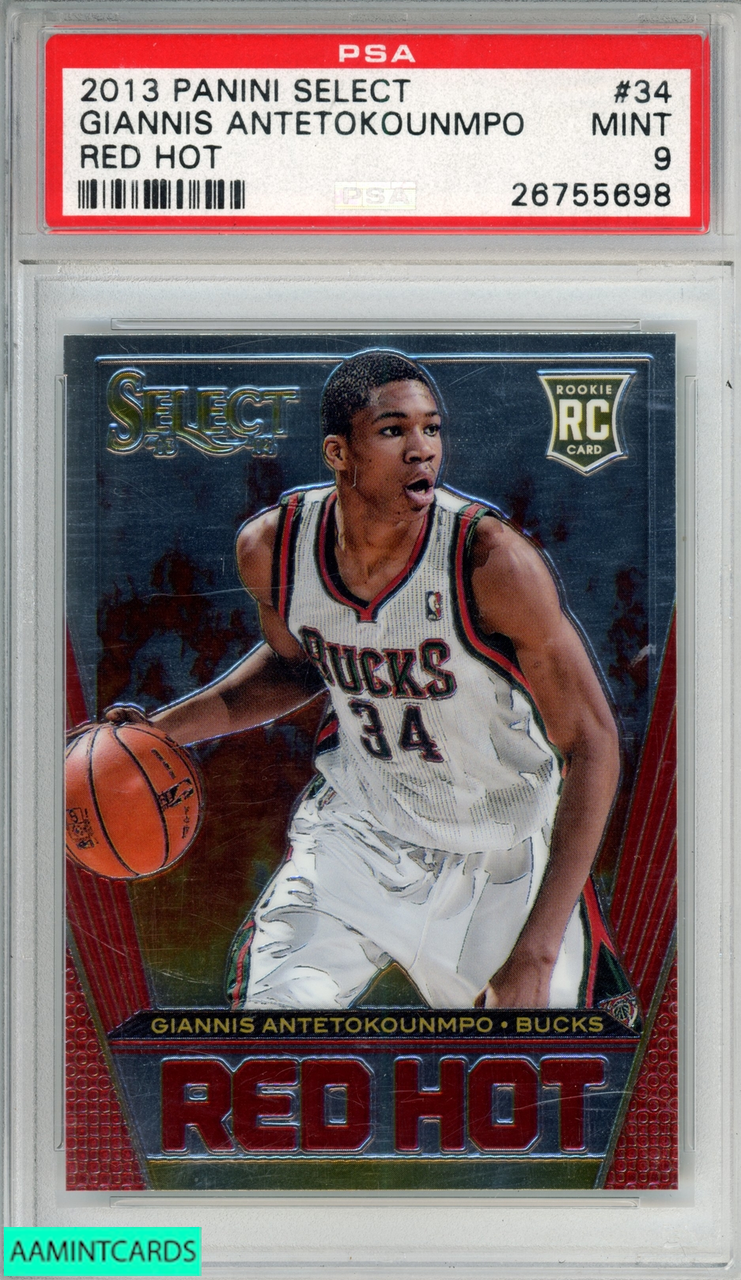 Giannis Antetokounmpo 2013-14 Panini Prizm Red panini GIANNIS