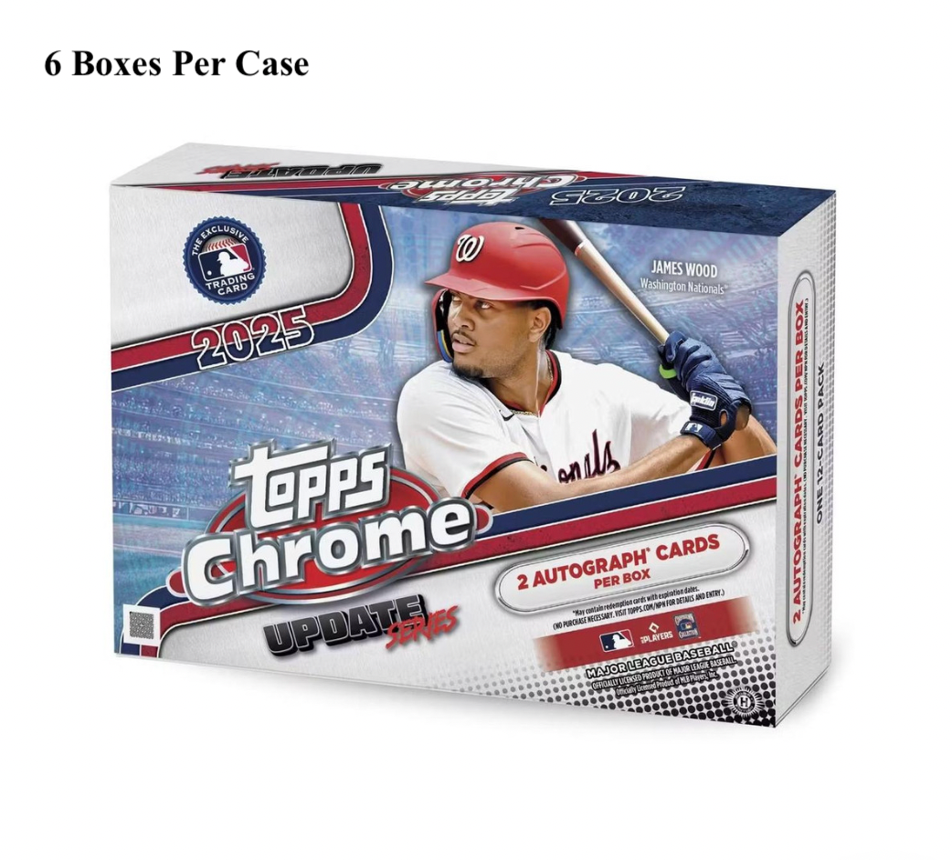 2025 Topps Chrome Update Series Baseball Breaker's Delight Case