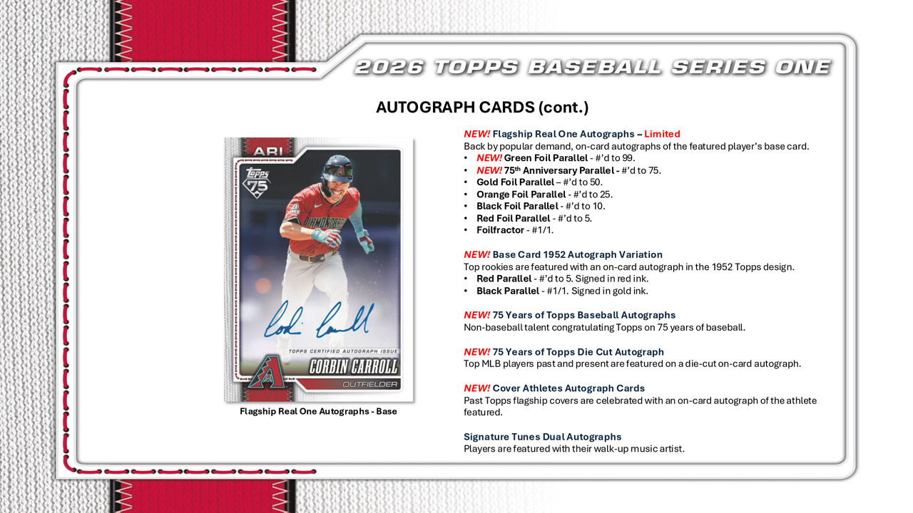 2026 Topps Series 1 Baseball Jumbo Case