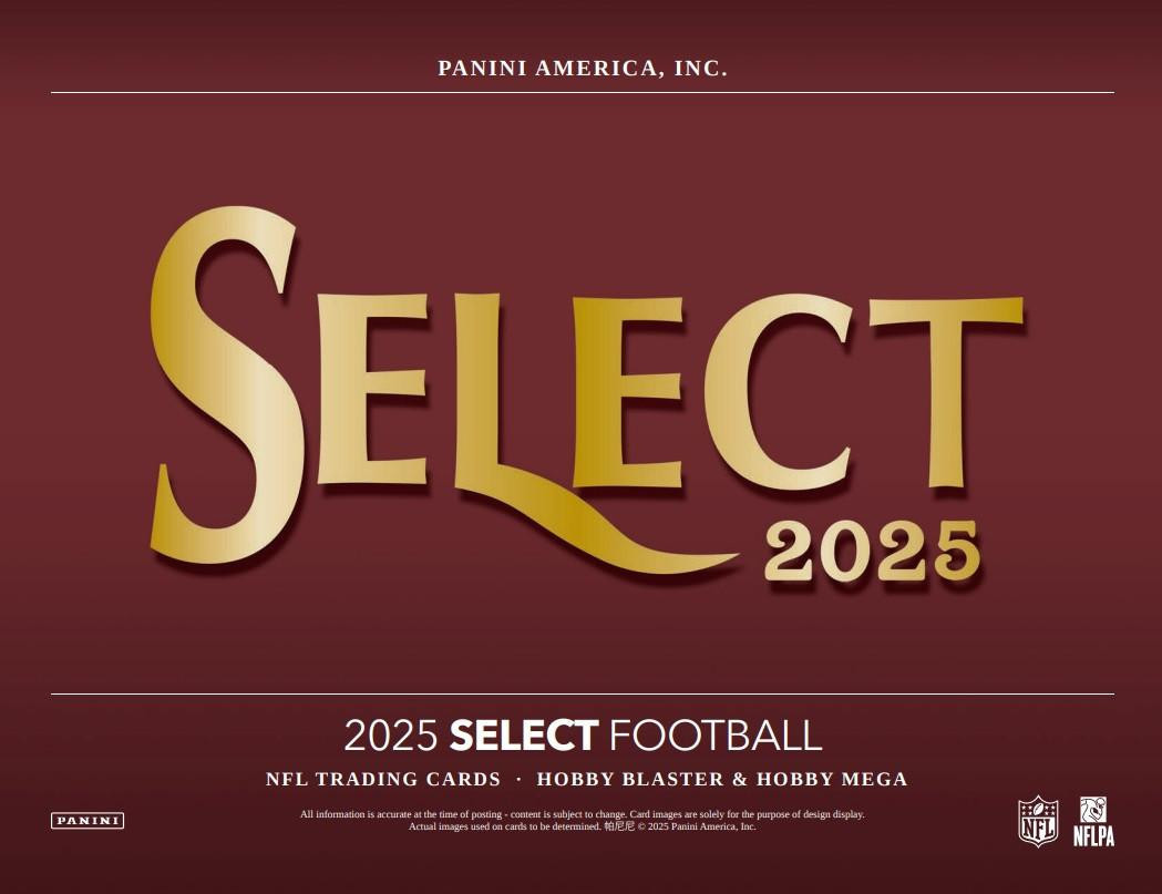 2025 Panini Select Football Hobby Blaster Box