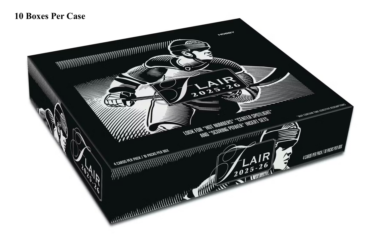 2025/26 Upper Deck Flair Hockey Hobby Case