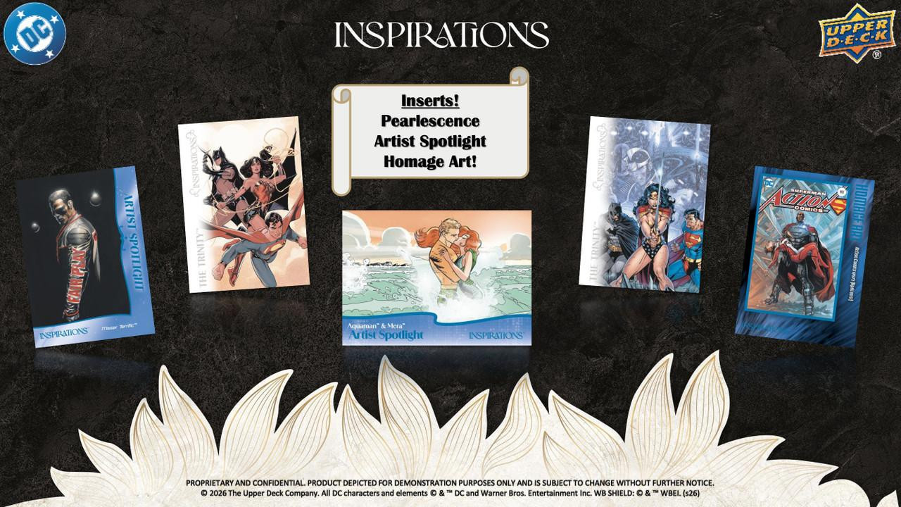 Upper Deck Inspirations The World of DC Hobby Box