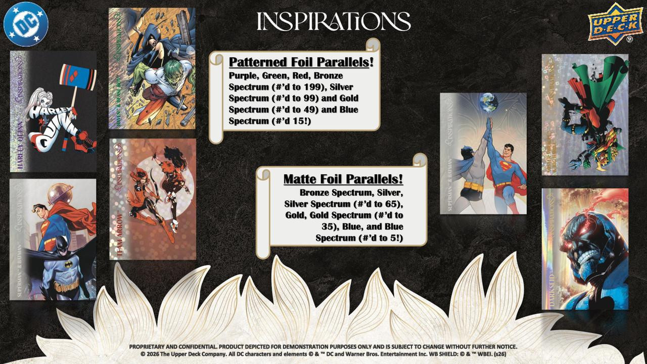 Upper Deck Inspirations The World of DC Hobby Box