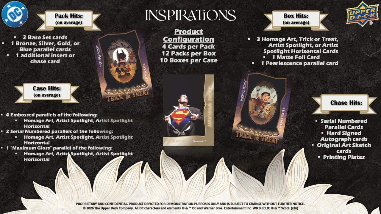 Upper Deck Inspirations The World of DC Hobby Box