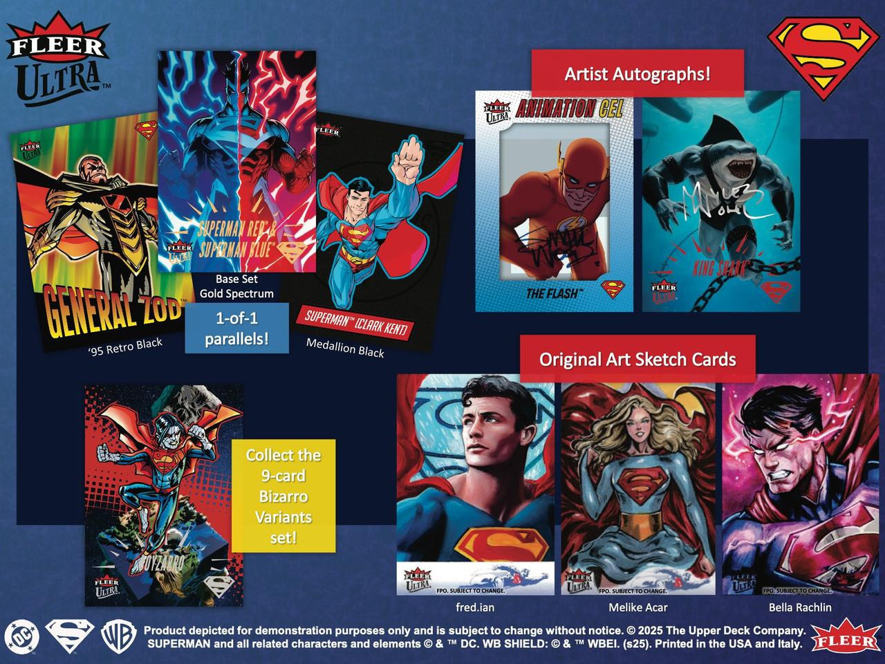 2025 Upper Deck Fleer Ultra Superman Hobby Box