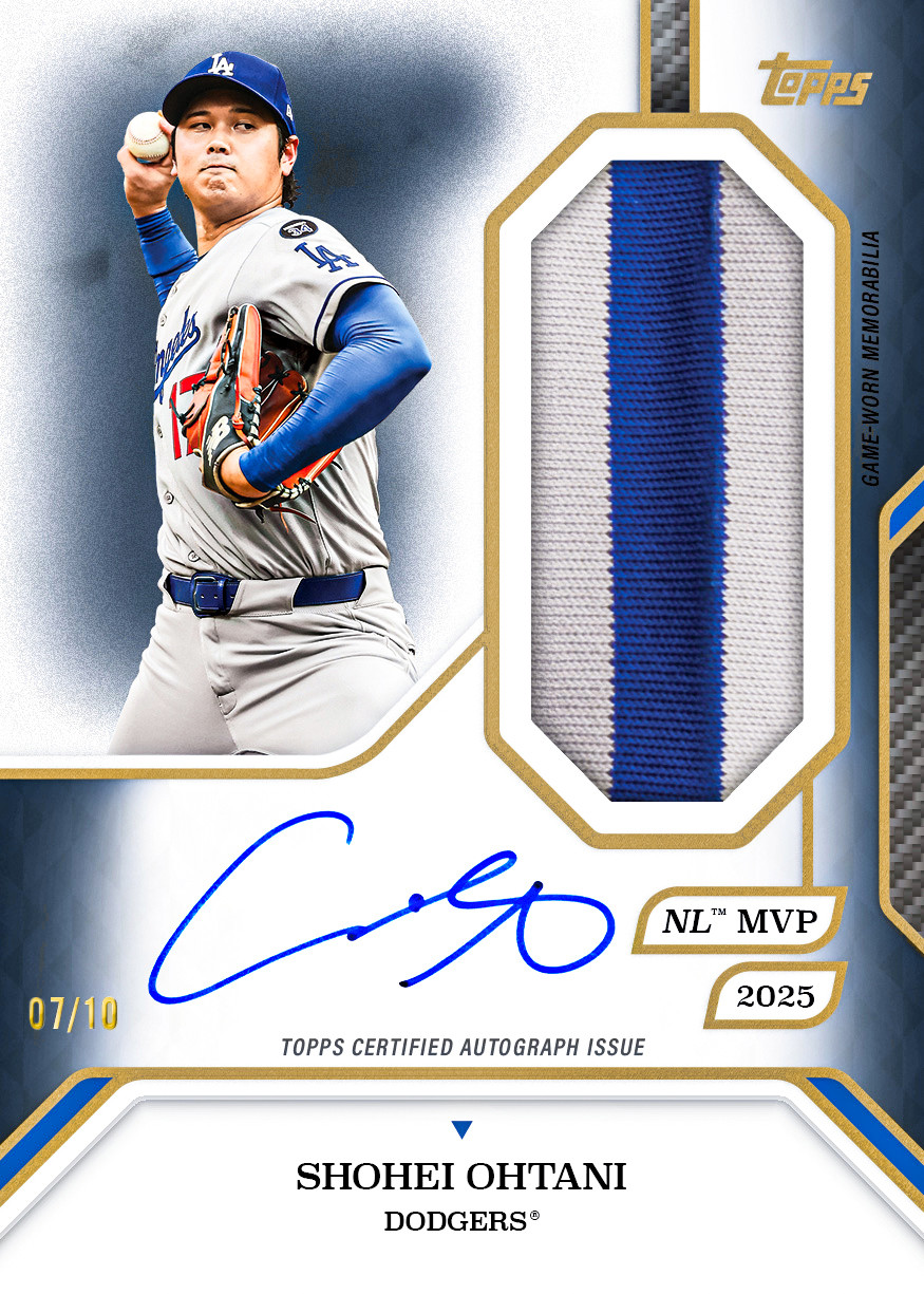 2025 Topps MVP Collection Shohei Ohtani & Aaron Judge Baseball Box