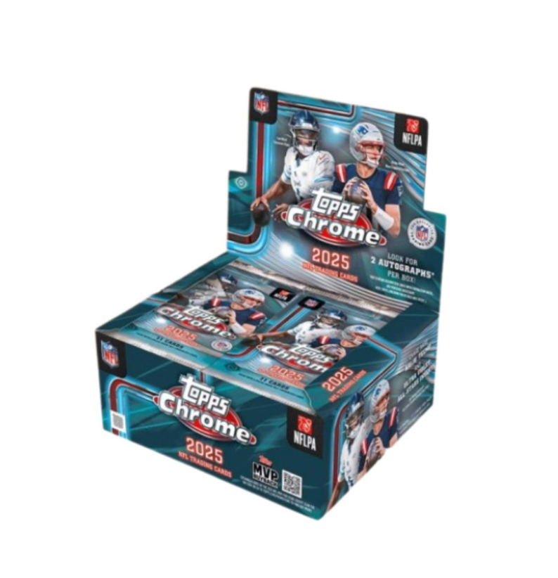 2025 Topps Chrome Football Jumbo Box
