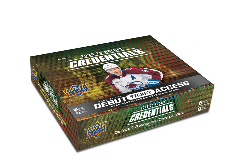 PERSORA AWARDS 2-20th AMBASSADOR BOX-〈数… 2025/26 Upper Deck Credentials Hockey Hobby Box