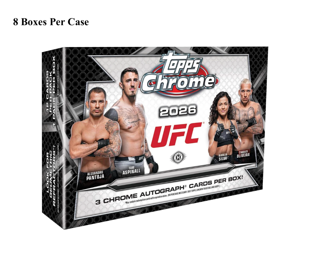 2026 Topps UFC Chrome Delight Case