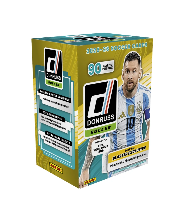 廃盤　ブダペスト・フィルBOX（22CD）サッカーニ＆ブダペスト・フィル 2025/26 Panini Donruss Road To FIFA World Cup 26 Soccer Hobby