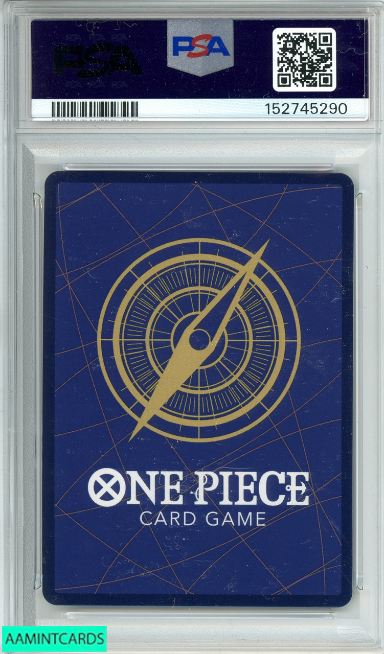2025 ONE PIECE OP13 ETHANBARON V NUSJURO #080 SP ALT ART PSA 10