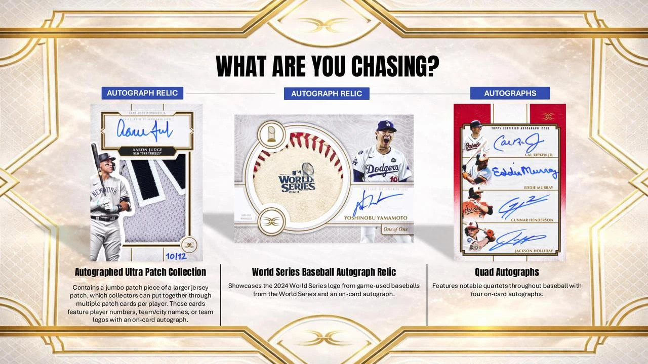 2025 Topps Definitive Baseball Hobby Case