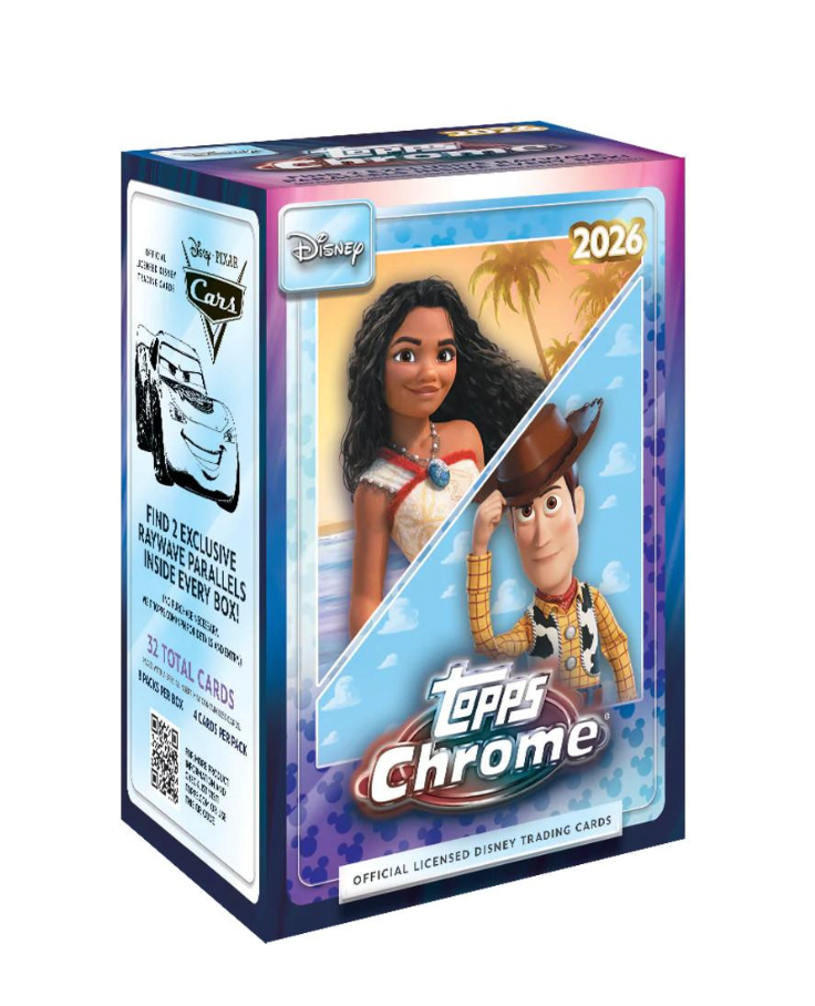 2026 Topps Chrome Disney Blaster Box