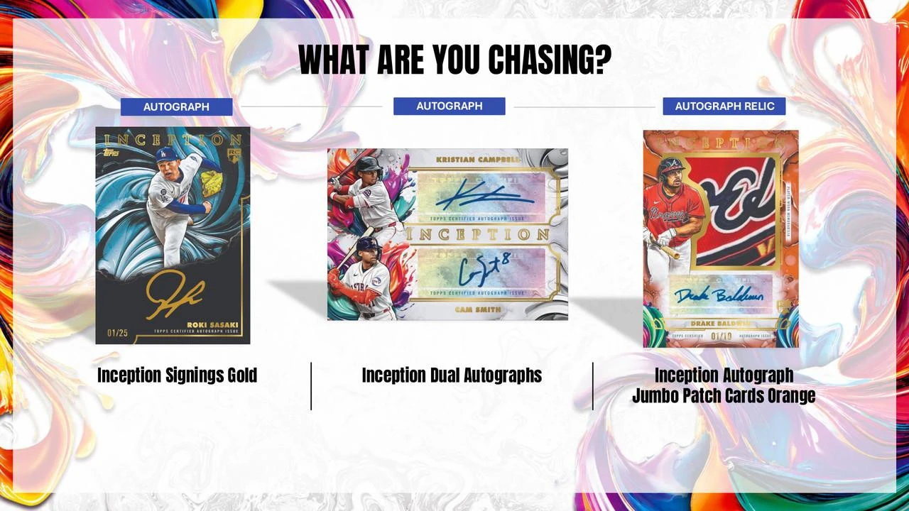 2025 Topps Inception Baseball Hobby Case